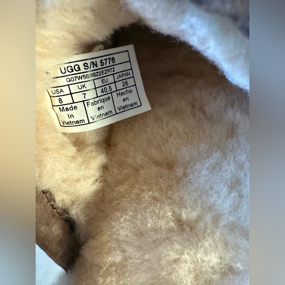 UGG Pearle UGG Plush Scuff Slipper Size 8 New 🤎🤎🤎 - Picture 4 of 5